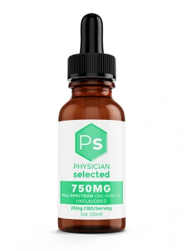 Full Spectrum Tincture 25mg/ml - Unflavored